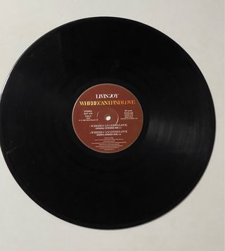 Vinilo Livin’Joy Where can i find love