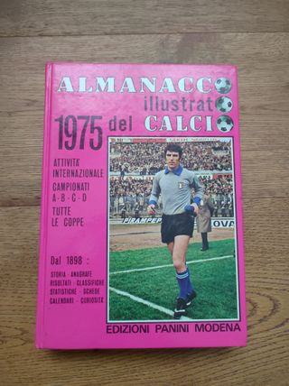Almanacco del calcio Panini 1975