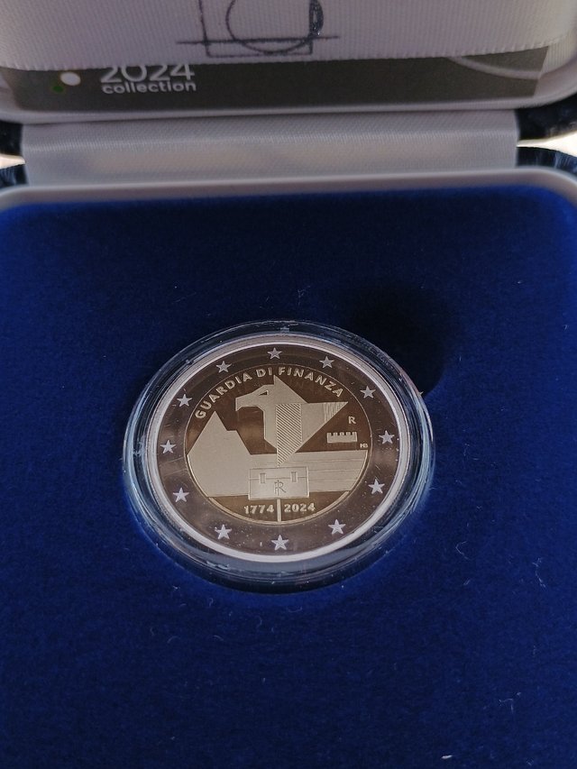 2€ PROOF Italia 2024. 250° GdF