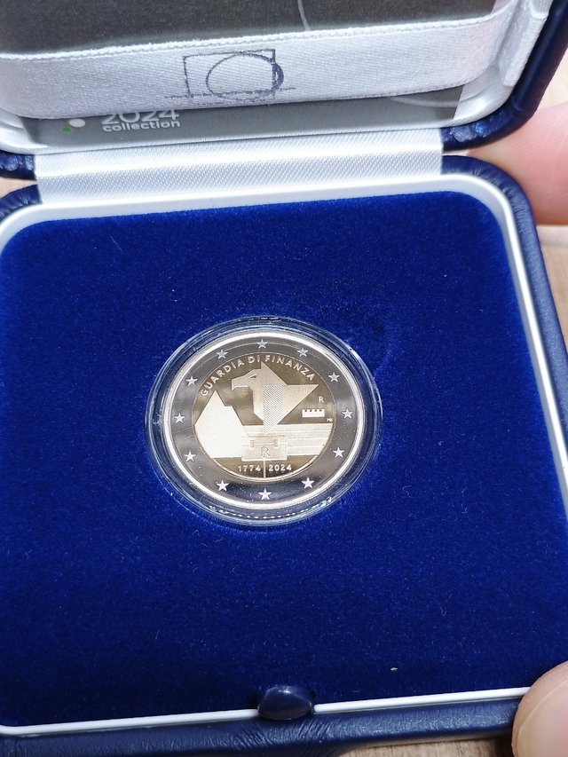2€ PROOF Italia 2024. 250° GdF