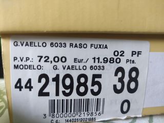 Zapatos mujer talla 38