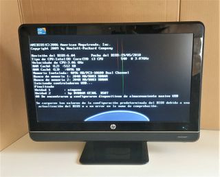 HP TODO EN UNO-i3-4gb ram-500gb HDD-W7-LCD MAL
