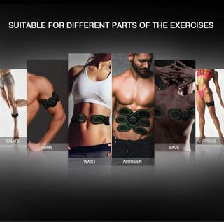 Electroestimulador Músculo Entrenador Abdominal