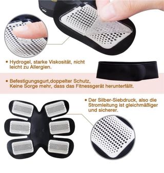 Electroestimulador Músculo Entrenador Abdominal