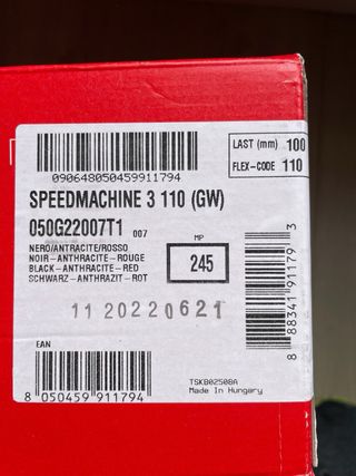 Botas esqui nordica speedmachine 3 110  bu