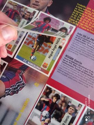 Album completo al 90% de la LIGA 96-97.