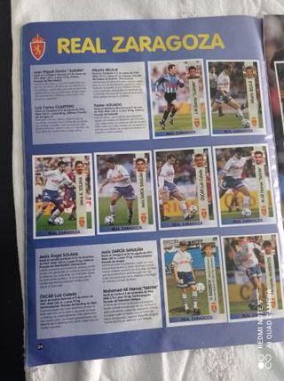 Album completo al 90% de la LIGA 96-97.