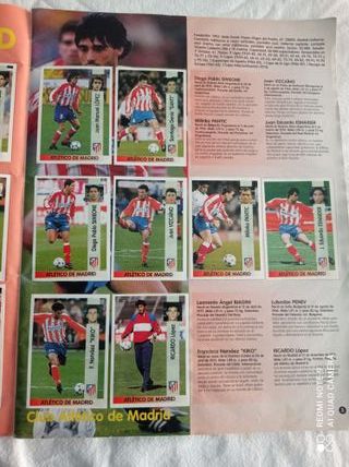 Album completo al 90% de la LIGA 96-97.