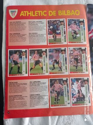 Album completo al 90% de la LIGA 96-97.