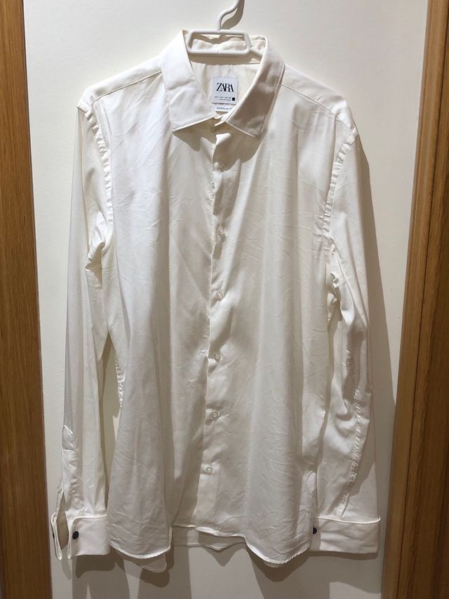 Camisa blanca Zara L