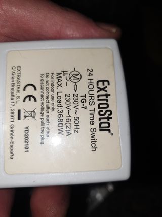 Interruptor 24h ExtraStar