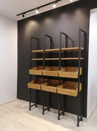 Mobiliario hierro y madera a Medida