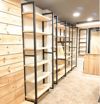 Mobiliario hierro y madera a Medida