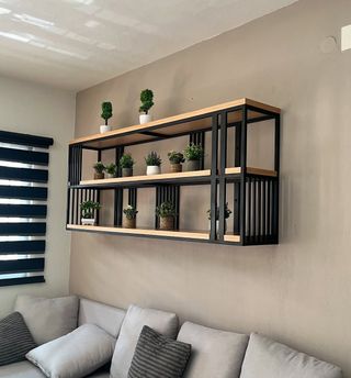 Mobiliario hierro y madera a Medida