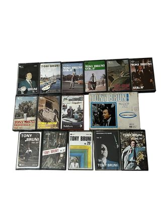 Tony Bruni set di cassette