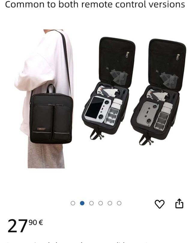 Mochila 4 en 1 para  drone