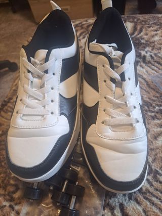 Zapatos roller blancos