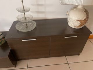 Mueble modular wengue