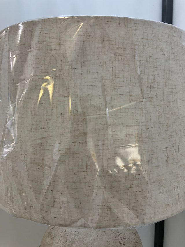 Lampada tavolo ceramica e paralume