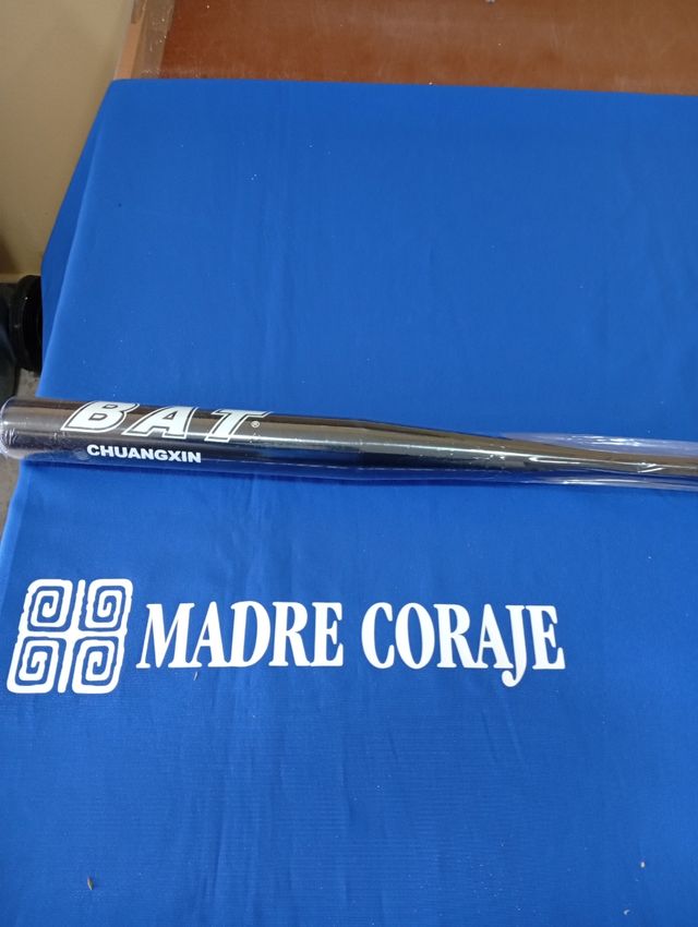  Bate de beisbol color  azul.