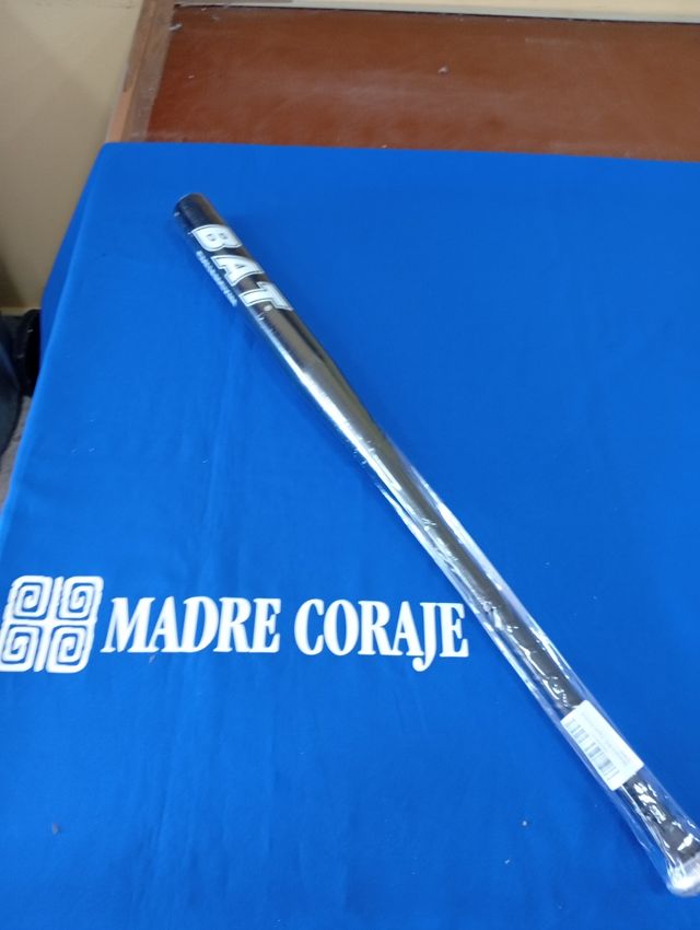  Bate de beisbol color  azul.