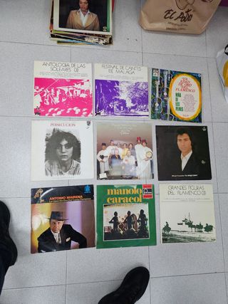 Colección vinilos flamenco