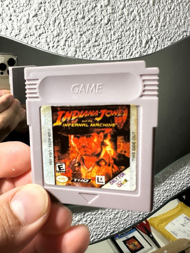 Indiana Jones Infernal Machine Game Boy Color