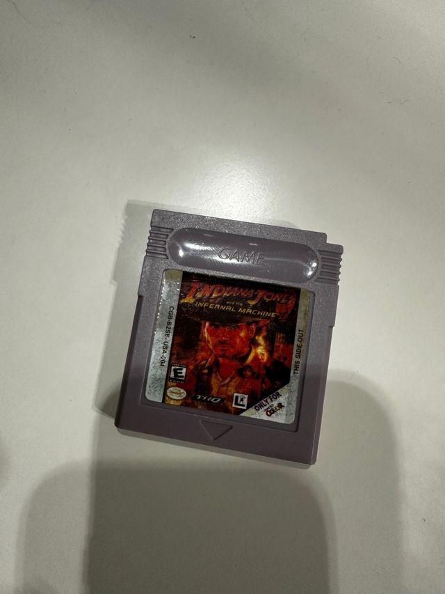 Indiana Jones Infernal Machine Game Boy Color