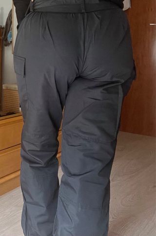 Pantalon negro con cinturon