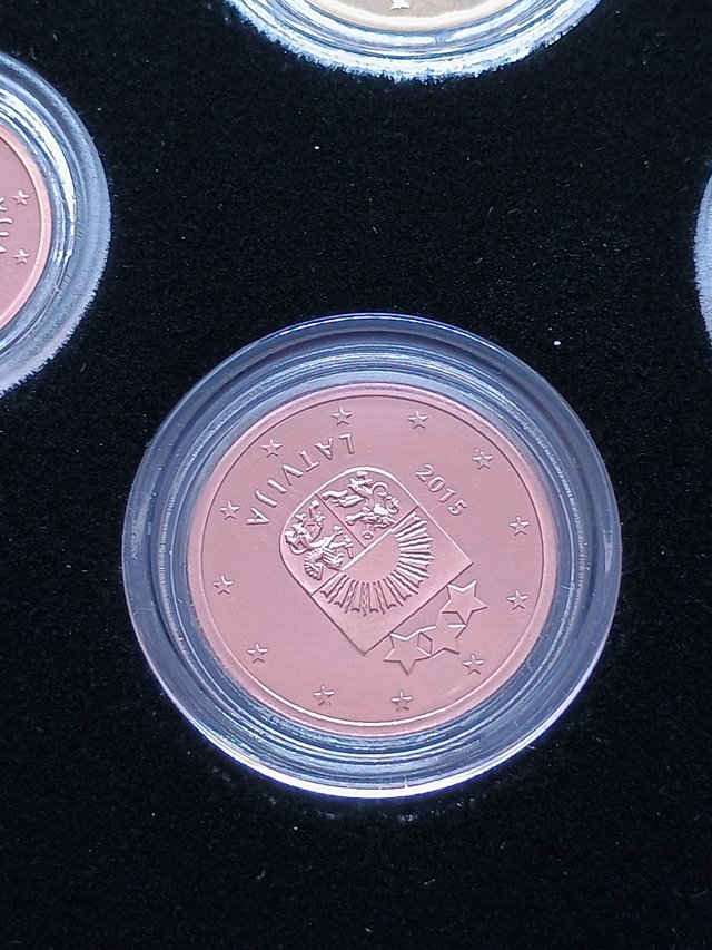 Serie Divisionale Proof Lettonia 2015