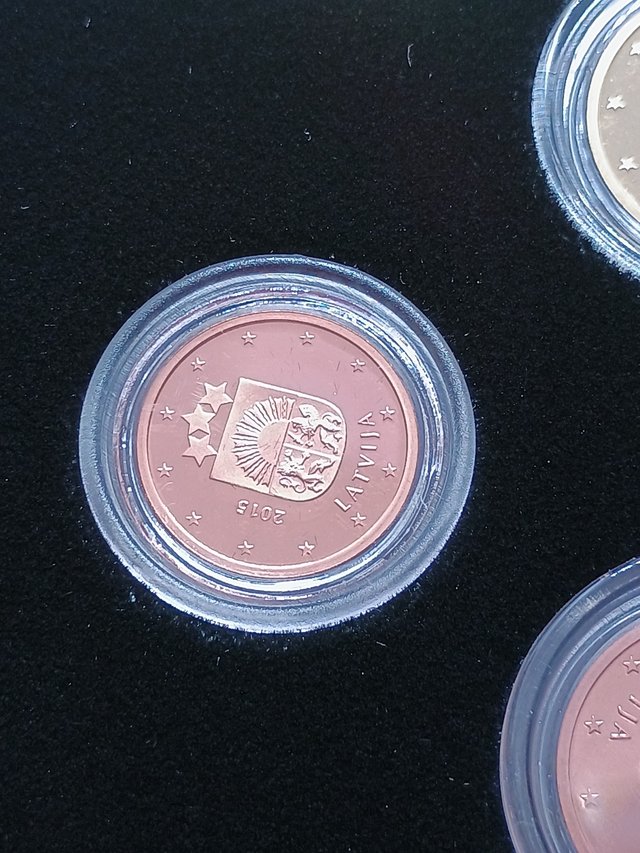 Serie Divisionale Proof Lettonia 2015