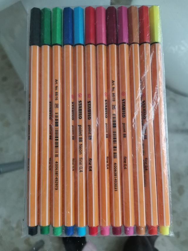 Liquidación 12 Rotuladores Stabilos