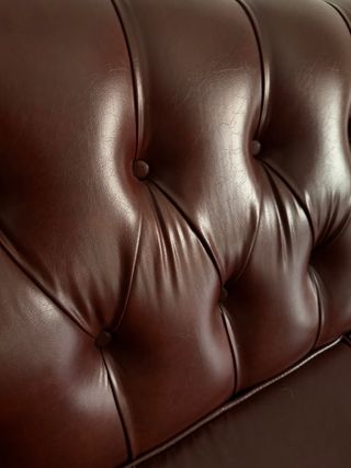 Sofá Cama Clasico Polipiel Burdeos