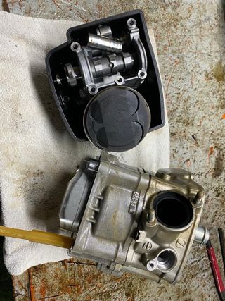 Motor Honda crf 450 para enduro 