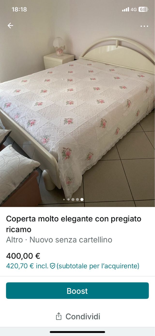 completo copriletto piu copritavolo