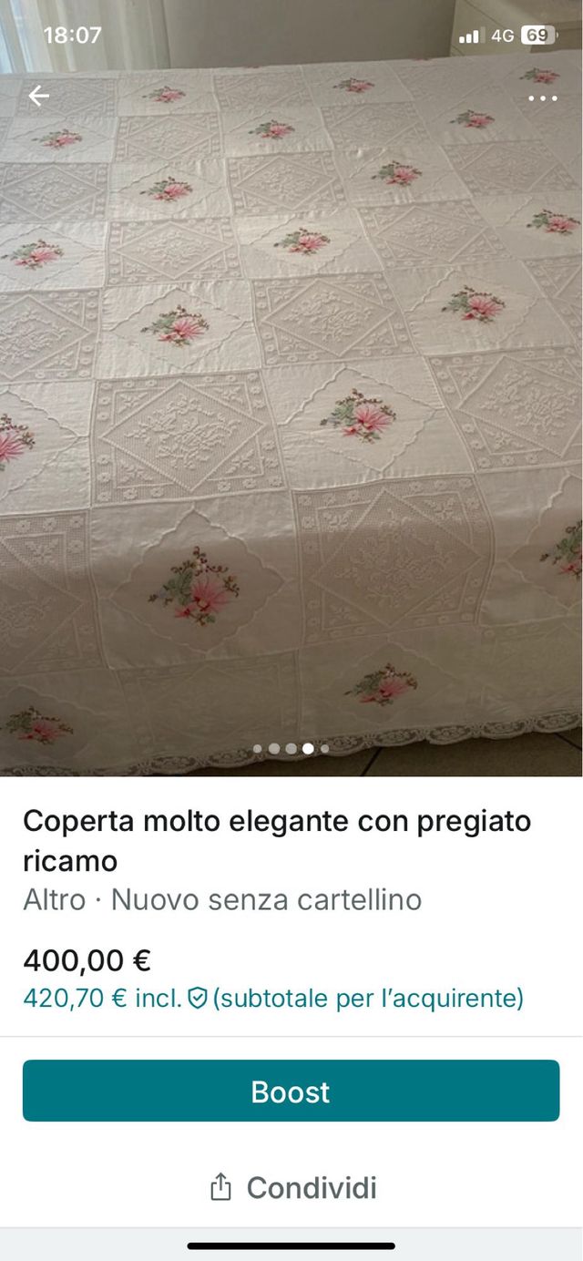 completo copriletto piu copritavolo