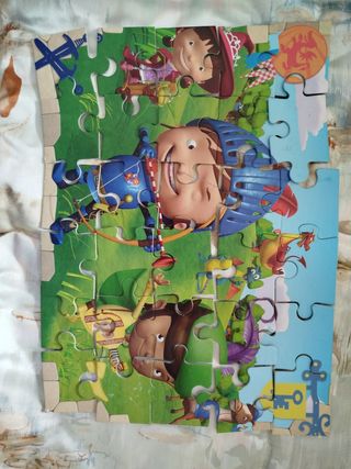 Juegos de puzzles de Mike el caballero