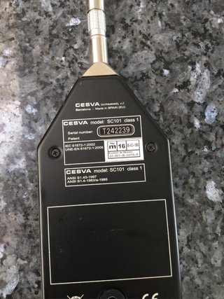 Sonómetro Profesional Cesva SC 101