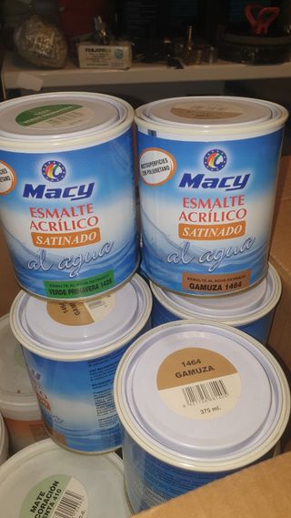 Lote esmalte satinado VARIOS COLORES 375 ml