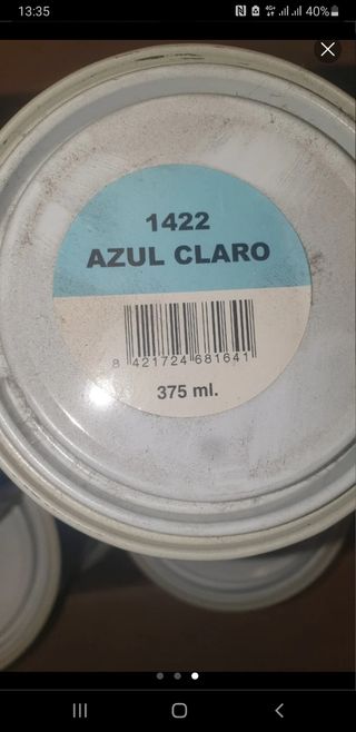 Lote esmalte satinado VARIOS COLORES 375 ml