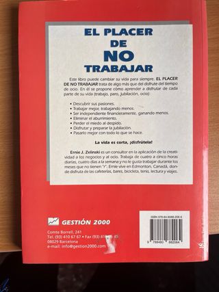 El placer de no trabajar