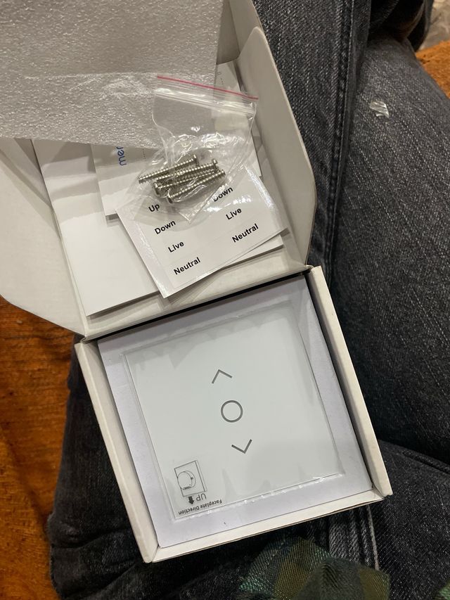 Interruptor inteligente persianas por Wi-Fi