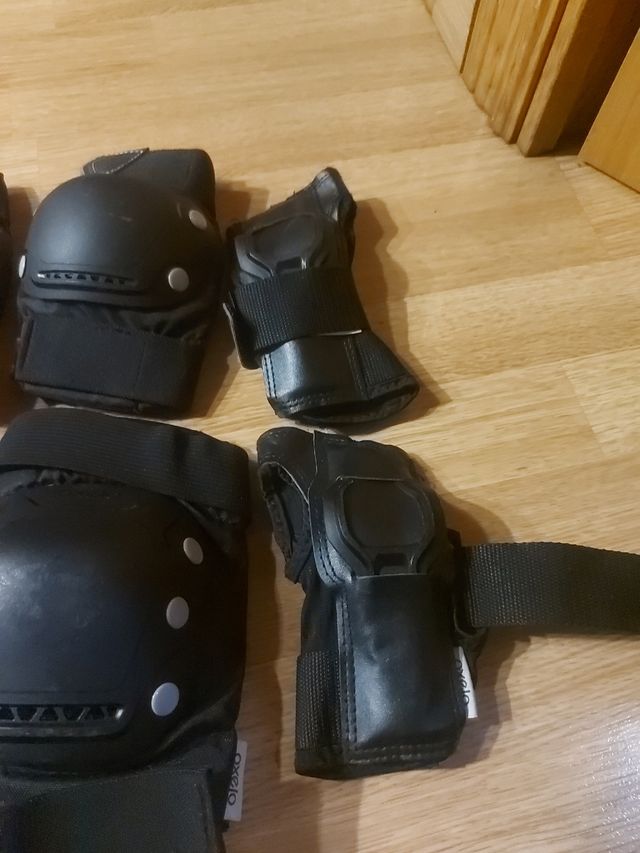 Protecciones patinaje patinete 