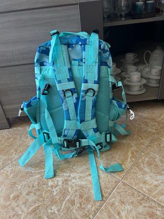 Mochila tactica militar celeste 