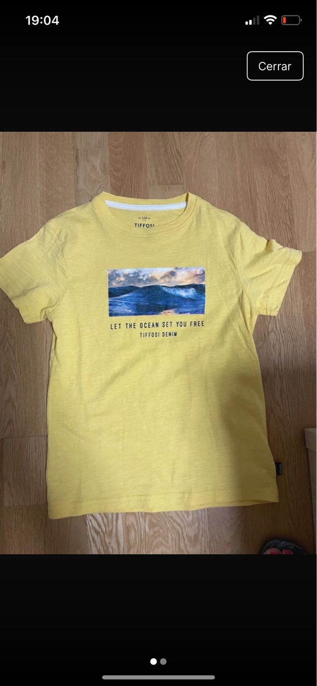 Camiseta de manga corta de niño