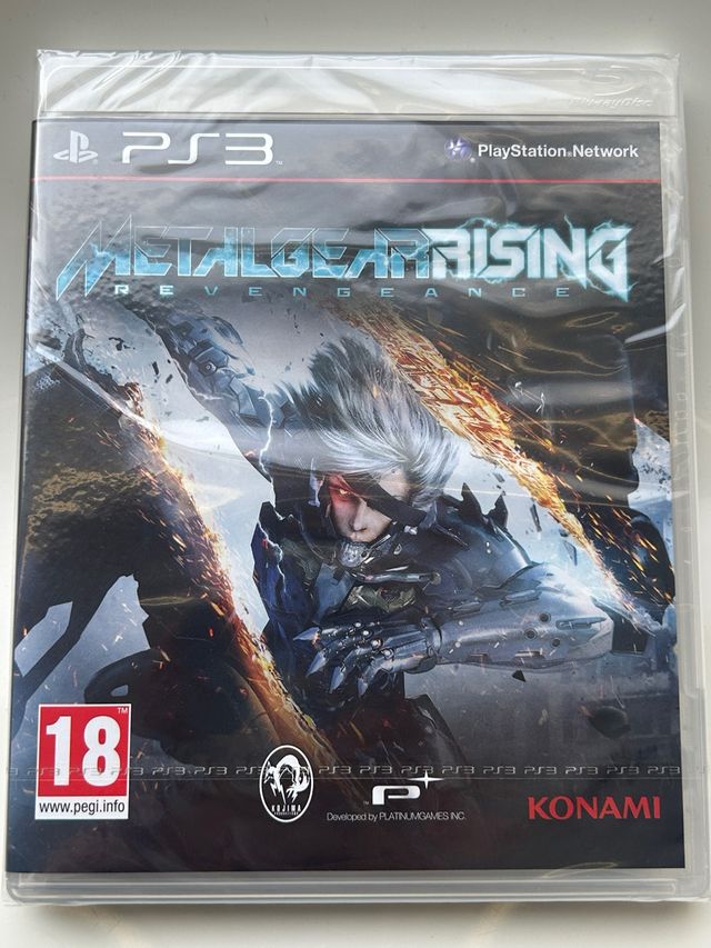 Metal Gear Rising Revengeance sigillato
