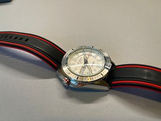 Reloj automático Seiko SKZ323J1 "Stargate" blanco