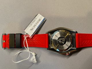Reloj automático Seiko SKZ323J1 "Stargate" blanco