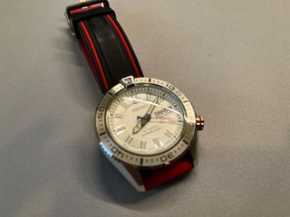 Reloj automático Seiko SKZ323J1 "Stargate" blanco