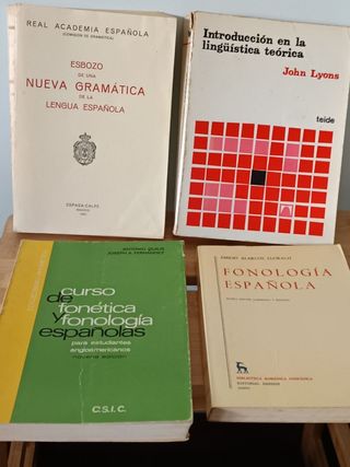 Libros Filología